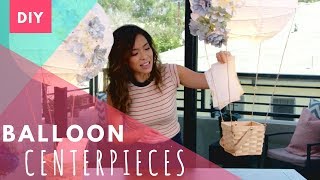 Balloon Centerpieces  Wedding DIY with Linda [upl. by Asteria]