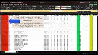 Crystal Practice Management Editing the Bill Code Spreadsheet [upl. by Neeroc]