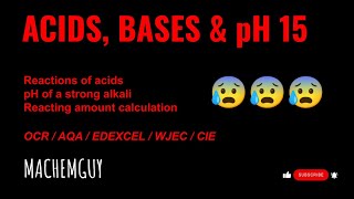 A LEVEL CHEMISTRY EXAM QUESTION WALKTHROUGH  ACIDS BASES amp pH 15 NASTY IMO [upl. by Assennav]