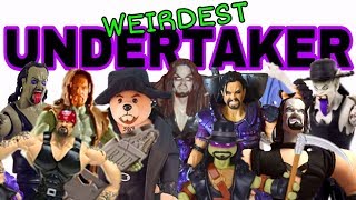 WEIRDEST UNDERTAKER WWE Action Figures [upl. by Emelina]