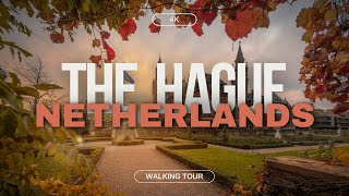 The Hague Netherlands  Walking Tour 4K [upl. by Nuawed]