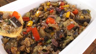 CAPONATA DE BERINJELA na Panela  Para sua CEIA DE NATAL Fácil e Deliciosa [upl. by Atiloj]