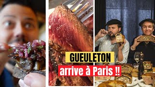 Le 1er resto GUEULETON ouvre à Paris  et je suis le 1er client   VLOG 1425 [upl. by Pomfret721]