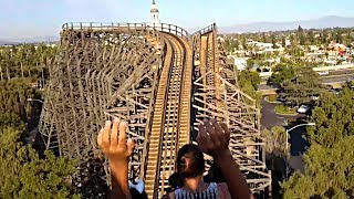 Ghostrider Back Seat HD POV  Knotts Berry Farm [upl. by Foulk]