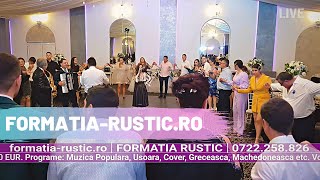 Formatie Nunta Bucuresti  Formatia Rustic  Constantine 2022 [upl. by Ryley]