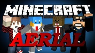 Minecraft Aerial PVP SURVIVAL Minigame w BajanCanadian HuskyMudkipz and Ssundee [upl. by Esinereb]