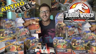 LES JOUETS JURASSIC WORLD LEGACY DE MATTEL  UN FLOP [upl. by Annawat398]