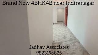 Brand New 4BHK4B nr Indiranagar JadhavAssociatesnashikpropertiesflatsinnashikindiranagar4bhk [upl. by Erickson]