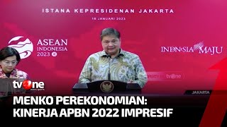 Keterangan Pers Menko Perekonomian terkait Evaluasi APBN 2023  Kabar Siang tvOne [upl. by Maher959]