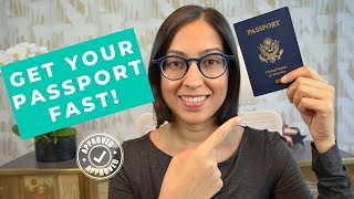 Applying for a US Passport For the First Time Get it FAST [upl. by Lissner243]