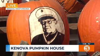 25 famous West Virginians at the Kenova Pumpkin House [upl. by Raoul]