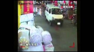 Bystanders ignore child hit by van in China [upl. by Jez]