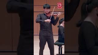 CVC 2022  Senior Artist Division  1st PRIZE WINNER  Brandon Du  Tchaikovsky Violin Concerto 🎻🖤 [upl. by Ailyt]