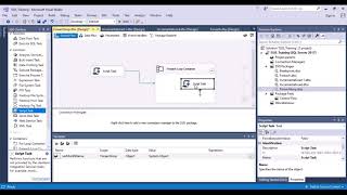 SSIS  Foreach Loop Container  Variable Enumerator [upl. by Godart]