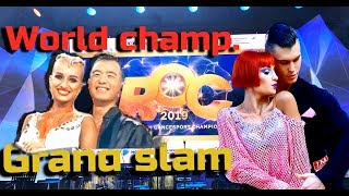 VitAlya PROD 21 WORLD 10 Dance  Grand Slam Latin  Живые эмоции с ROC 2019 [upl. by Lynad]