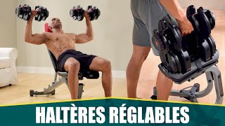 LES MEILLEURS HALTÈRES RÉGLABLES  Bowflex 1090i [upl. by Suirad898]