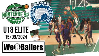 Nanterre92 vs ELCV U18 Elite 15092024 Highlights by We R Ballers [upl. by Lore]