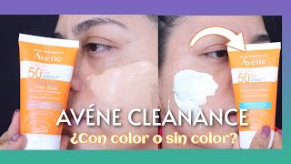 Asi es Avene Cleanance Con Color y Sin Color  Eau Thermale Avène [upl. by Yvel]