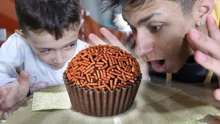 FIZEMOS UM BRIGADEIRO GIGANTE  ‹ Ine › [upl. by Robma]