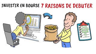 Comment INVESTIR en BOURSE  7 Bonnes Raisons de Commencer 🎯 [upl. by Kailey]