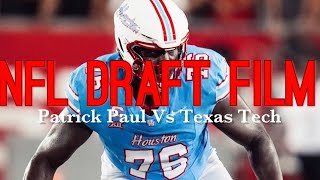 Film Room Houston LT Patrick Paul Vs Texas Tech [upl. by Jazmin]