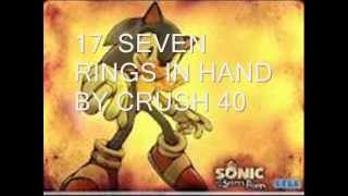 Sonic the Hedgehog  The best vocal songs part 3 [upl. by Herm]