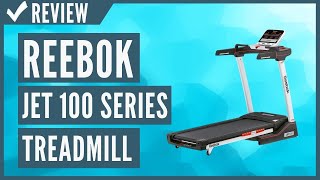 Reebok Jet 100 Series Treadmill  Bluetooth Review [upl. by Schuh]