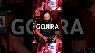 Gojira featuring fredrik of meshuggah guitar solo metal [upl. by Anole]