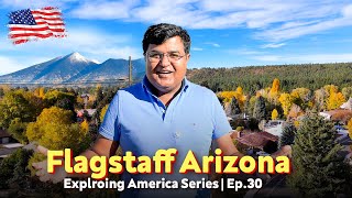 Arizona’s Cold city FLAGSTAFF 🇺🇸 Murree aur Shimla jaisa hai  Exploring America Ep30 [upl. by Raasch]