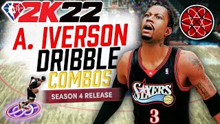 NBA 2K22 Best Dribble Moves for Season 4 Patch Update  Tight Handles Badge COMBOS [upl. by Katt]