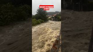 Massives Hochwasser am 15092024 in Wien hochwasser flood starkregen viralvideo foryou [upl. by Sissy]