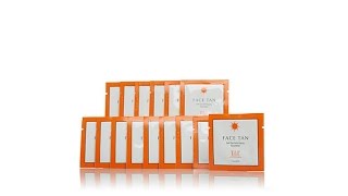 TanTowel Face Tan SelfTanning Towelette 15pack [upl. by Nellir]