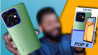 Tecno Pop 8 Unboxing price amp first look [upl. by Mccreary]