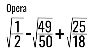 RAICES CUADRADAS CON FRACCIONES SUMAS Y RESTAS Matemáticas Básicas [upl. by Meekah]