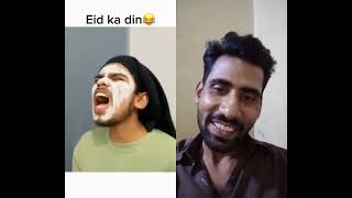 Eid ka Din trending comedy shorts viral eidmubarak shortsviral eid [upl. by Ladnik15]