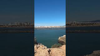 Portimao as seen from Ferragudo across the river travel portugal portimão [upl. by Marlette215]