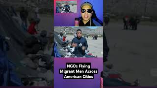 NGOs Are Flying Migrant Men Across American Cities 🚨 [upl. by Scheider]