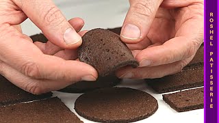 How To Make Chocolate Biscuit Joconde  Sponge Cake Recipe Kosher Pastry Chef [upl. by Aim]