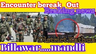 Encounter breaks out in Kohag mandli area of billawar kathua [upl. by Natek]