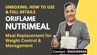 Oriflame Wellosophy Nutrimeal Training  Unboxing  Full Details  How to Use  Weight Loss Diet [upl. by Down]