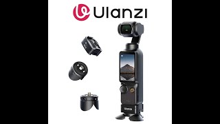 Ulanzi PK08  PK11 Mini Tripod Arri Locating Base For DJI Pocket 3 [upl. by Adirehs623]