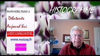 TUTO Comprendre histogramme avec photofiltre studio X photofiltre 7  Français [upl. by Ynot]