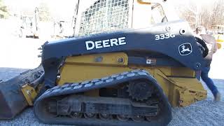 2018 John Deere 333G Cab Hight Flow CampC Equipment [upl. by Aidne]