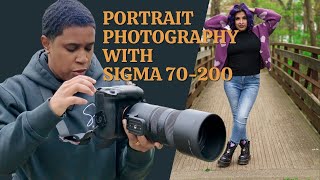 Portrait Photography with the SIGMA 70200mm [upl. by Largent]