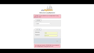 How to solve mysqlconnect Access denied for user rootlocalhost using password YES [upl. by Brok559]