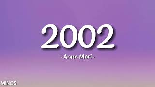 AnneMarie  2002 Lyrics [upl. by Tadeo210]