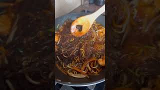 🥢 SPAGHETTINI di SOIA con GAMBERIniente di meglio🤤🤤 Shorts [upl. by Akienom]