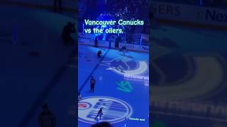 Ice hockey Canucks vs Oilers [upl. by Niu]