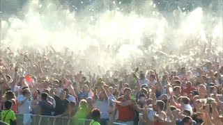 English Fans Reaction to Trippiers Freekick goal in London [upl. by Halludba640]