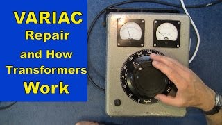 MF32 Variac Variable Transformer and how Transformers Work [upl. by Noremak]